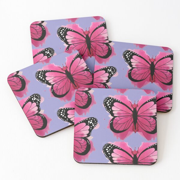 Item preview, Pink Splash Butterfly designed and sold by AmberMoonArts.