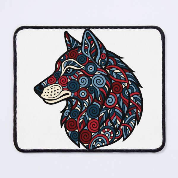 Item preview, Intricate wolf designed and sold by SpectrumShine.