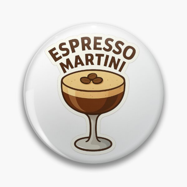Item preview, Espresso Martini – Cute Coffee Cocktail Illustration designed and sold by Anna T..