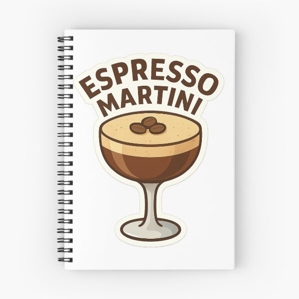 Item preview, Espresso Martini – Cute Coffee Cocktail Illustration designed and sold by Anna T..