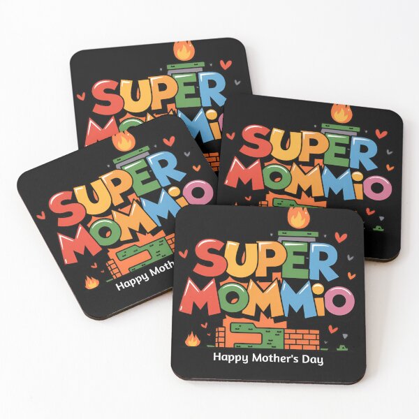 Item preview, Happy Mother's Day Super Mommio designed and sold by ViktoonShirts.