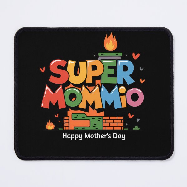 Item preview, Happy Mother's Day Super Mommio designed and sold by ViktoonShirts.