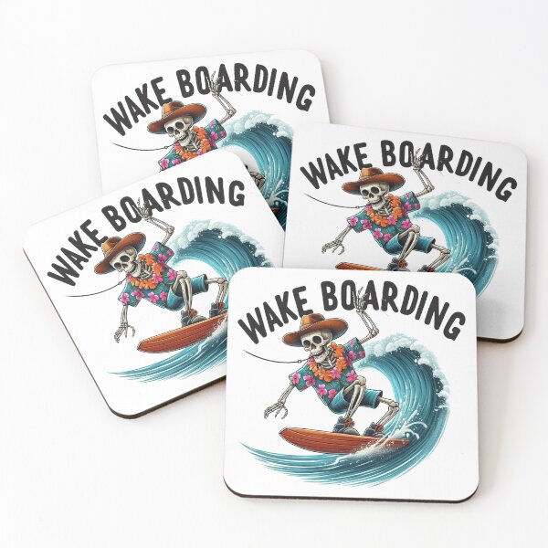 Item preview, Skeleton Wake Boarding designed and sold by clintang.