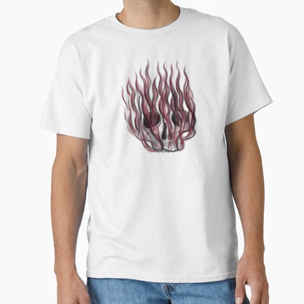 Item preview, Skull with Red Flames Concept Art (Version 5) designed and sold by Scarlet Swan.