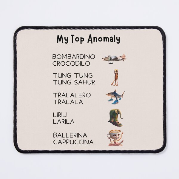 Item preview, my top italian brainrot anomaly designed and sold by digilabs.