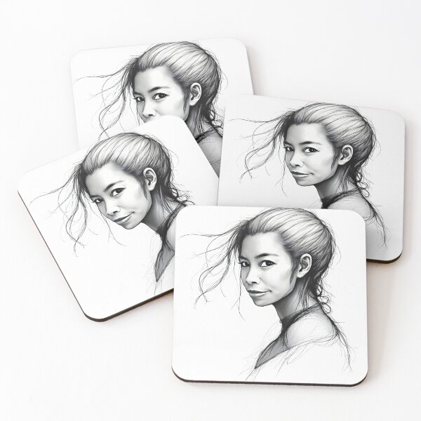 Item preview, Beautiful Thai Girl Sketch or Drawing designed and sold by Huskyyy Designs.