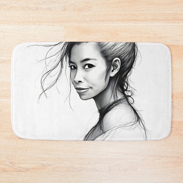 Item preview, Beautiful Thai Girl Sketch or Drawing designed and sold by Huskyyy Designs.