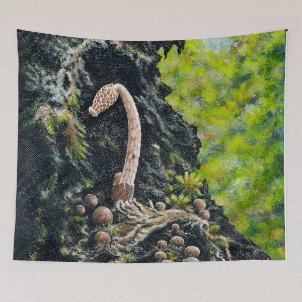 Item preview, Drewes fungus (Phallus drewesii Desjardin & B.A. Perry). designed and sold by Anna Ratkevich.