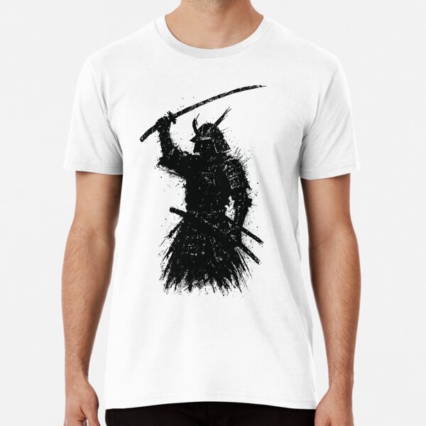 Item preview, Shadow of the Ronin – Grunge Samurai Silhouette designed and sold by Unique Egg.