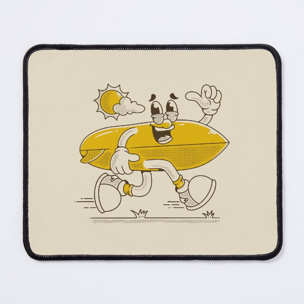 Item preview, Running surfboard mascot character designed and sold by adipra.