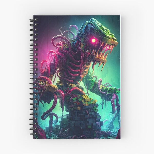 Item preview, Monstrous Brick Titan Breaches the Fog of Ruin designed and sold by Piotrek0001.