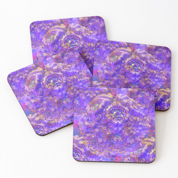 Item preview, Purple fractal designed and sold by Wiko Glitch.