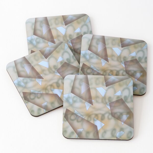 Item preview, Shattered Illusions.Geometric. Stylish patterns. Fashion design. Prints, stickers, gifts. designed and sold by IrinaBaranova.