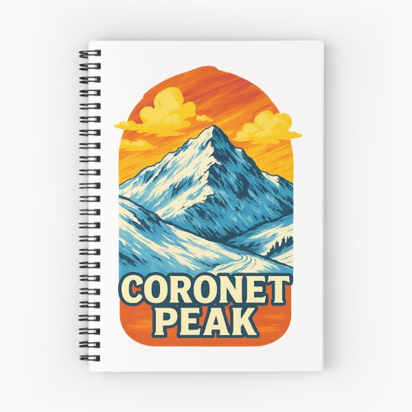 Item preview, Coronet Peak New Zealand Vintage Mountain designed and sold by Places On Earth.