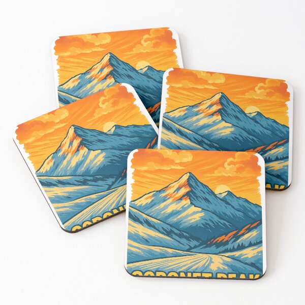 Item preview, Coronet Peak Sunset Landscape New Zealand designed and sold by Places On Earth.