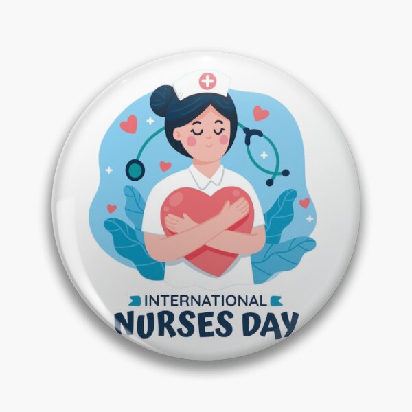 Item preview, International Nurses Day Illustration designed and sold by julia alwali.