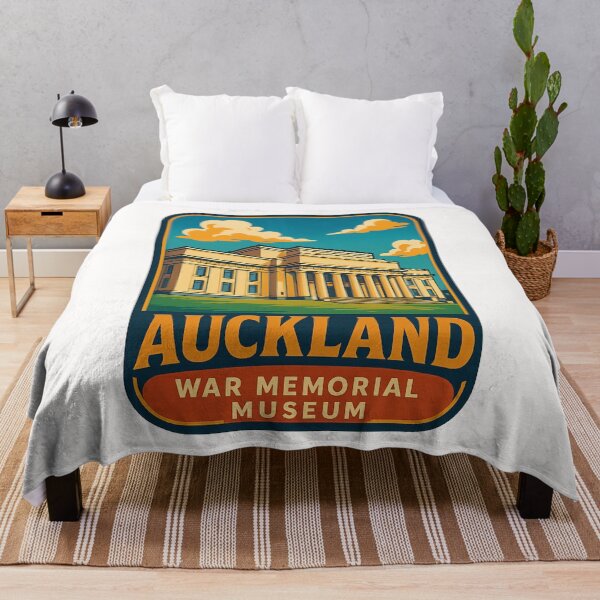 Item preview, Auckland War Memorial Museum Landscape View designed and sold by Places On Earth.