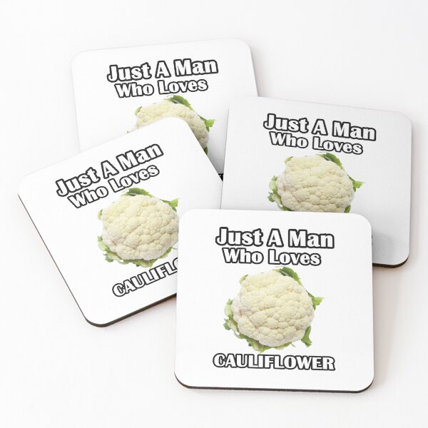 Item preview, Just A Man Who Loves Cauliflower designed and sold by Beluga Cat.