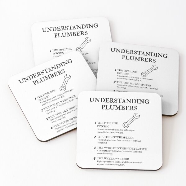Item preview, Understanding Plumbers – Funny Pipe Pro Quotes for Leak Legends & Drain Kings designed and sold by PsyFlow35.
