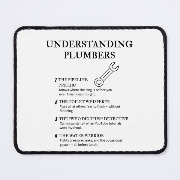 Item preview, Understanding Plumbers – Funny Pipe Pro Quotes for Leak Legends & Drain Kings designed and sold by PsyFlow35.