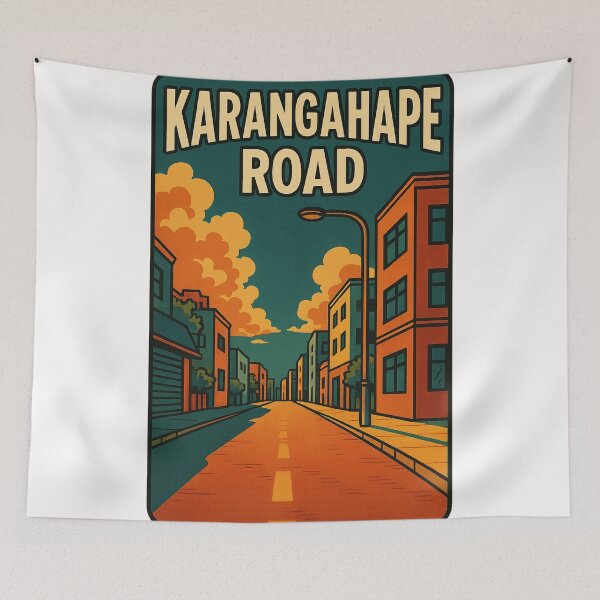 Item preview, Karangahape Road Urban Sunset Auckland designed and sold by Places On Earth.