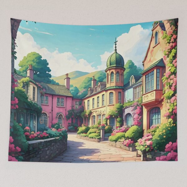 Item preview, Portmeirion, Wales: Summer in an Italian-Inspired Fantasy Village designed and sold by LSVart.