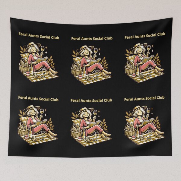Item preview, Feral Aunts Social Club designed and sold by TrendsLook.