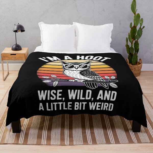 Item preview, I´m A Hoot Wise, Wild And Weird designed and sold by MooonTees.