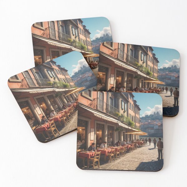 Item preview, Porto Ribeira Café: Summer Breakfast by the Douro designed and sold by LSVart.