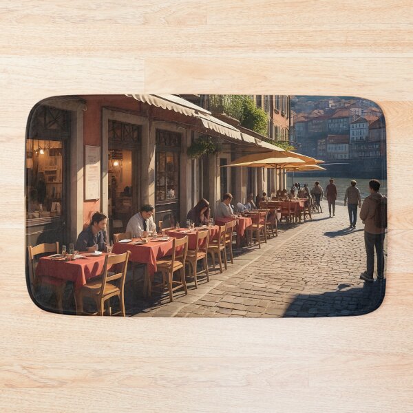 Item preview, Porto Ribeira Café: Summer Breakfast by the Douro designed and sold by LSVart.