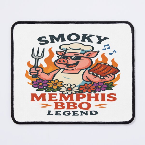 Item preview, Memphis BBQ Legend – Smoky Style from Tennessee designed and sold by Globalcitytees.