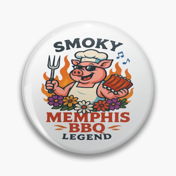 Item preview, Memphis BBQ Legend – Smoky Style from Tennessee designed and sold by Globalcitytees.