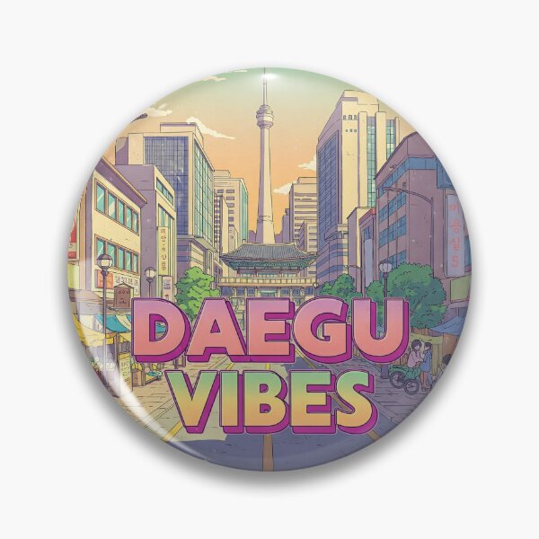 Item preview, Downtown DAEGU VIBES 90's Animation Design  designed and sold by Seoul Vibes.