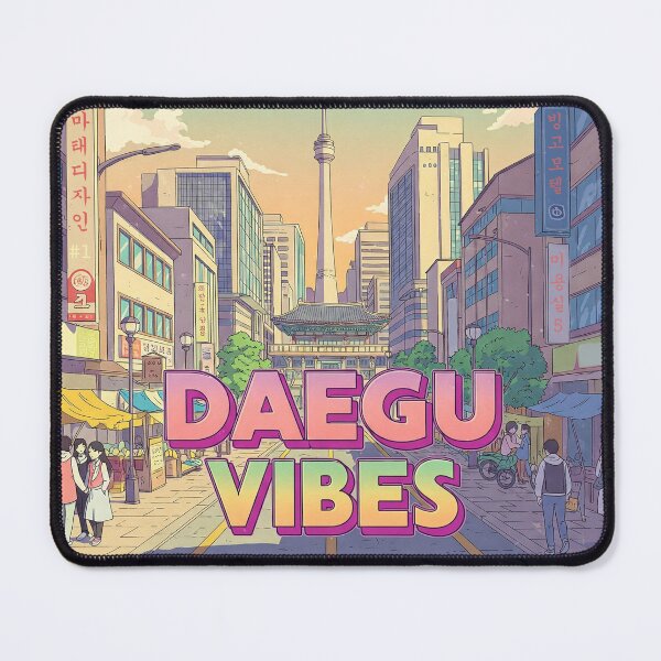 Item preview, Downtown DAEGU VIBES 90's Animation Design  designed and sold by Seoul Vibes.