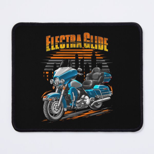 Item preview, Motorcycle Electra Glide Ultra Classic FLHTCU & FLHTCUI 1995 (Teal & Silver) for Motorcycle Riders designed and sold by MotoApparelHub.