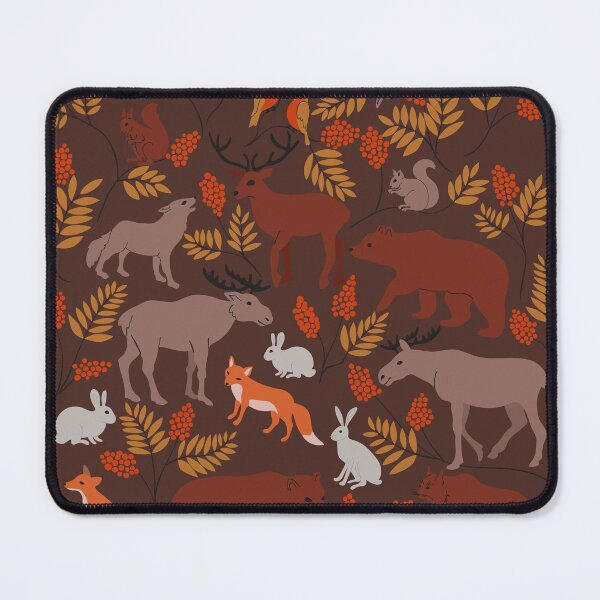 Item preview, autumn forest wild life designed and sold by anneamanda.