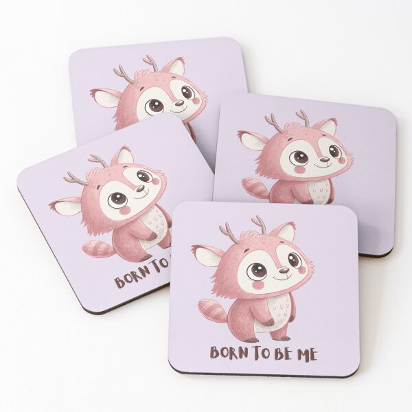 Artikelvorschau, Born to be me - ein süßes, gemischtes rosa Wesen entworfen und verkauft von gayishdesign.