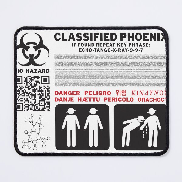 Item preview, Classified Phoenix Epidemiology Halloween Community designed and sold by BensonDesigns.