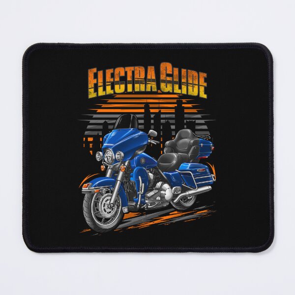 Item preview, Motorcycle Electra Glide Ultra Classic FLHTCU & FLHTCUI 1996 (Chopper Blue Pearl) for Motorcycle Riders designed and sold by MotoApparelHub.