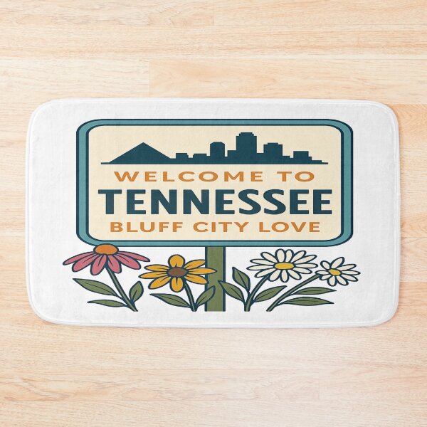 Item preview, Welcome to Tennessee – Memphis Skyline & Floral  designed and sold by Globalcitytees.