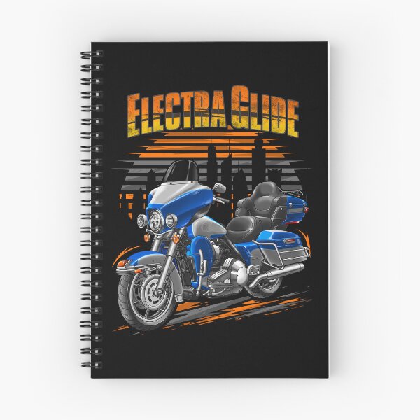 Item preview, Motorcycle Electra Glide Ultra Classic FLHTCU & FLHTCUI 1996-1997 (Chopper Blue Pearl & Brilliant Silver Pearl) for Motorcycle Riders designed and sold by MotoApparelHub.