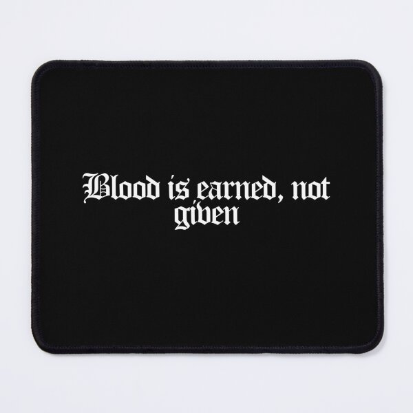 Item preview, Blood is earned, not given - Predator Badlands Quotes designed and sold by dsxclothing.