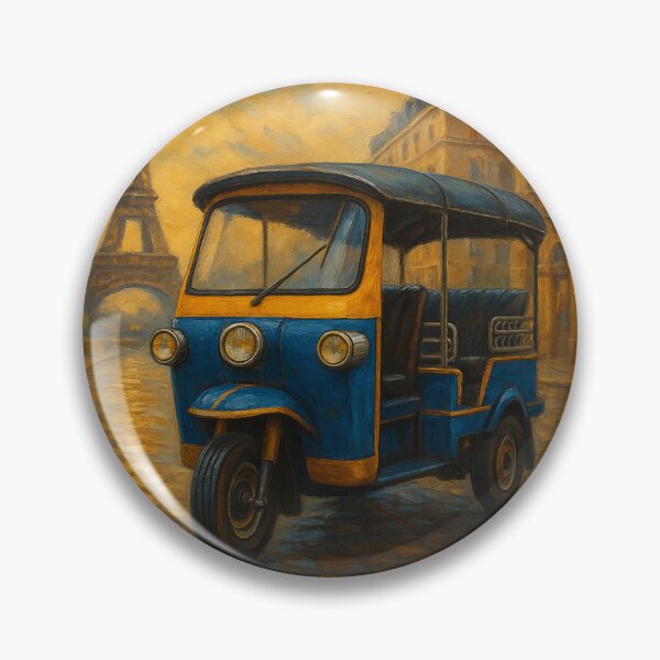 Item preview, Classic Car – Parisian Tuk Tuk Adventure designed and sold by muitee.