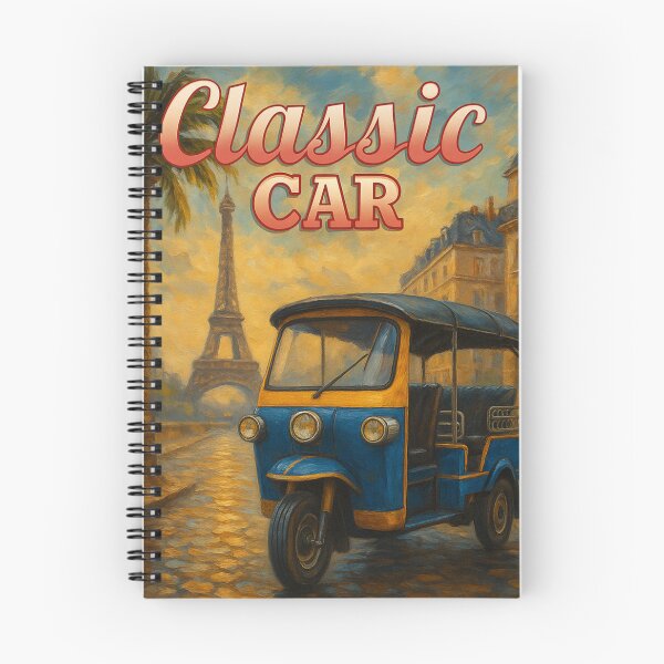 Item preview, Classic Car – Parisian Tuk Tuk Adventure designed and sold by muitee.