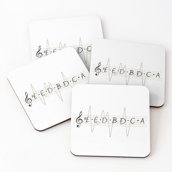 Item preview, Für Elise Minimal Melody – Classical Piano Line Art Sticker & Postcard designed and sold by Simple_Lines2025.