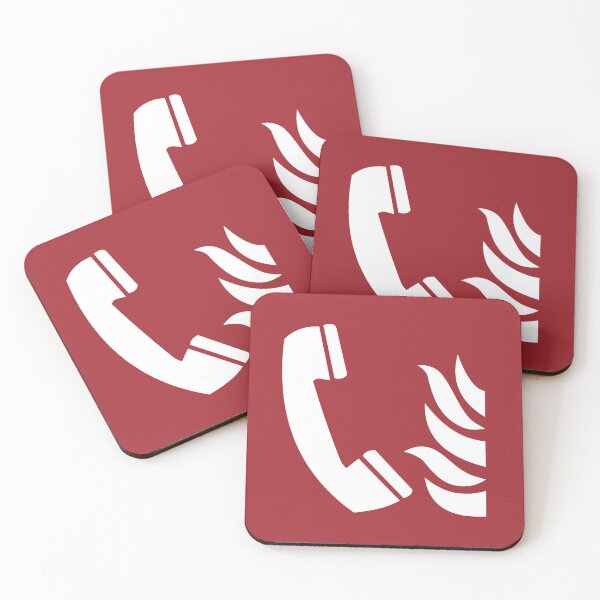 Item preview, Fire Emergency Phone Safety Sign designed and sold by sifis.