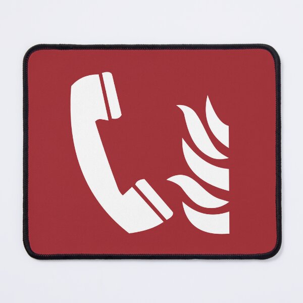 Item preview, Fire Emergency Phone Safety Sign designed and sold by sifis.