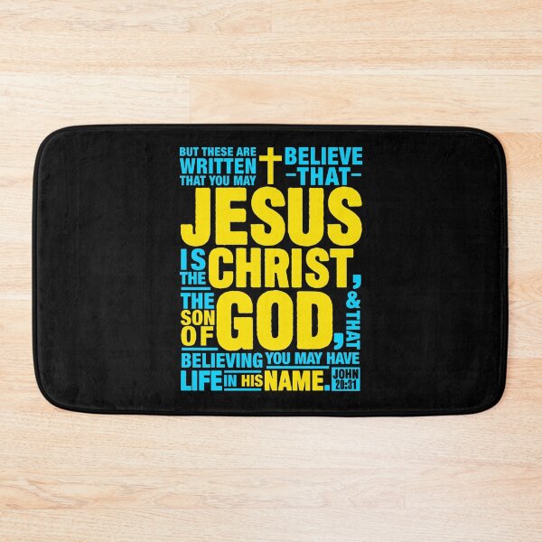 Item preview, John 20:31 Jesus Is The Christ The Son Of God designed and sold by plushism.