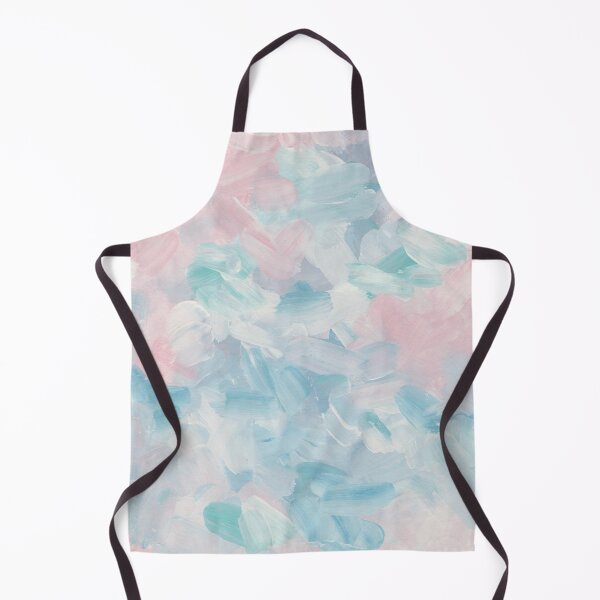 Item preview, Blue pink abstract modern brush stroke. Delicate soft hand painted brushstrokes designed and sold by Remioni.