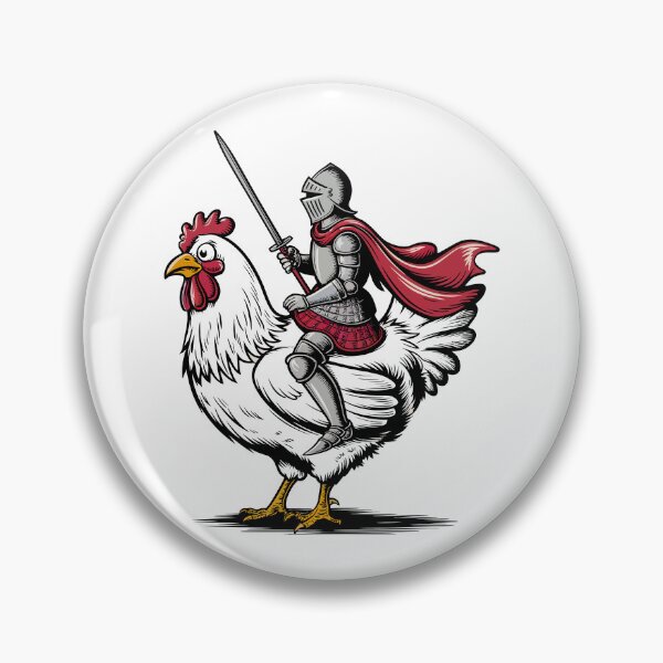Item preview, Chicken Jousting designed and sold by Angry Swan Designs.